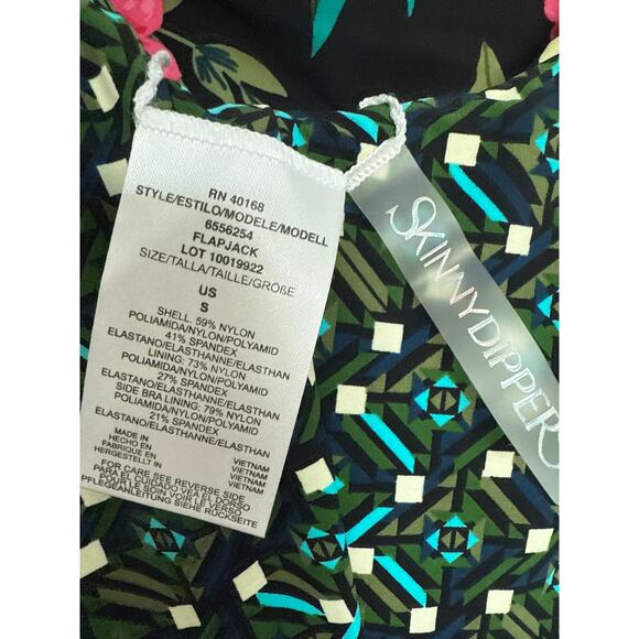 NWT Skinny Dippers Miraclesuit Flapjack Mochi Reversible One Piece Swimsuit, S - Picture 6 of 6